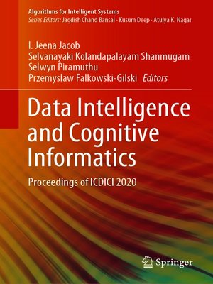 cover image of Data Intelligence and Cognitive Informatics